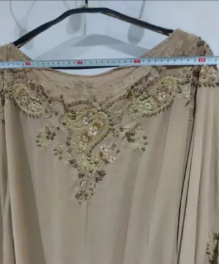 Seda Zuhair Murad x Mango Beige/Oro