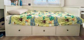 URGE! Cama Diván Ikea Hemnes Blanca y colchones