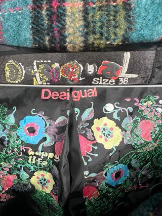 Giacca Desigual Lana Ricamata Donna M