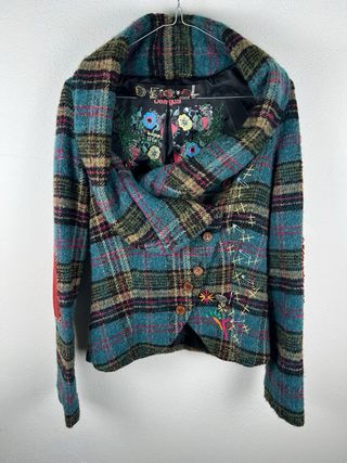 Giacca Desigual Lana Ricamata Donna M