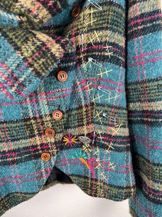 Giacca Desigual Lana Ricamata Donna M