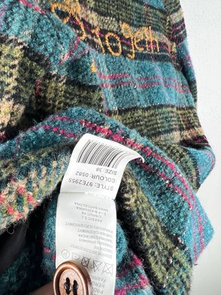 Giacca Desigual Lana Ricamata Donna M