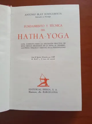 Hatha-Yoga, fundamento y técnica