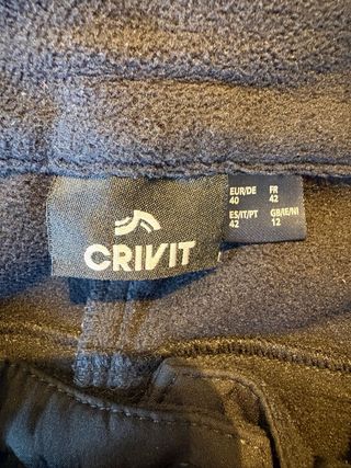 Pantalón de esquí softshell para mujer CRIVIT