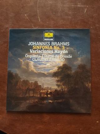 Vinilo LP Brahms Sinfonia No. 3 DG