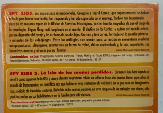 Pack Trilogía SPY KIDS 1+2+3 DVD NUEVA