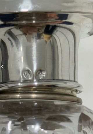 ANTIGUO JUEGO TOCADOR ART NOUVEAU PLATA ESPAÑA XX