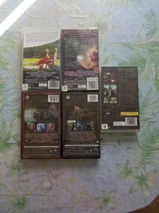 Lote 5 Películas VHS: Harry Potter, Señor Anillos,