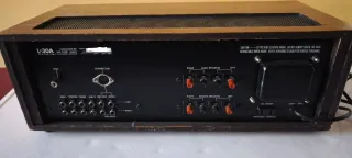 Amplificador Luxman L-30A Plata y Madera