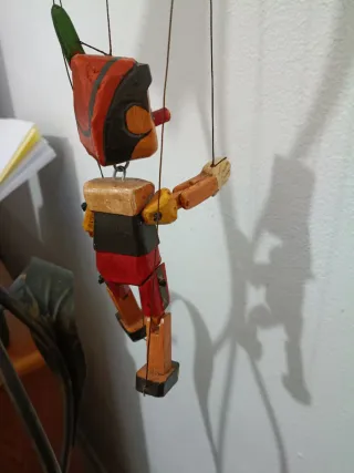 Marionetta Pinocchio in legno