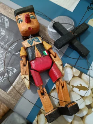 Marionetta Pinocchio in legno