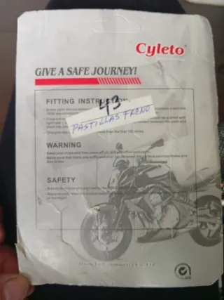 Pastillas de freno Culeto