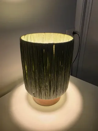 Pack 2 lámparas de mesa decorativas con bombillas