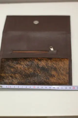 Cartera Billetera Pelo Marrón