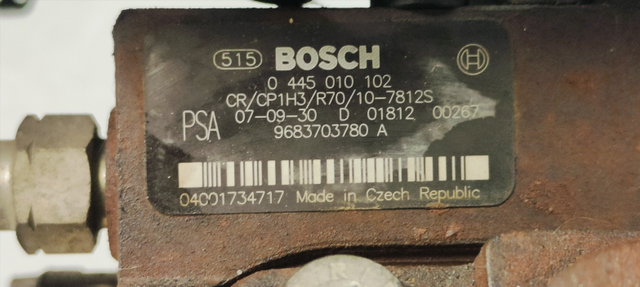 BOMBA INYECCION CITROEN C4 BERLINA Cool 044501010