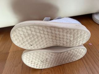 Zapatillas Adidas Blancas Velcro Niños