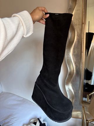 Botas Negras Plataforma