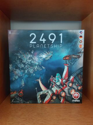 2491 Planetship Jogo de Tabuleiro 2020