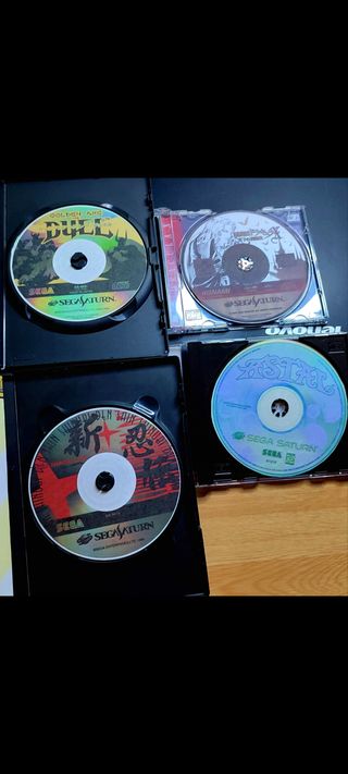 Juegos Sega Mega-CD y Saturn