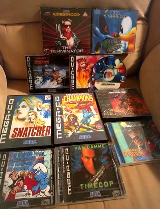 Juegos Sega Mega-CD y Saturn
