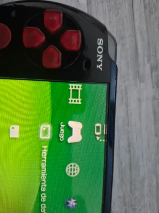 PSP 3004 Negra y Roja