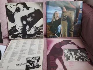 SCORPIONS loverdrive LOVE at animal magnetism LPs