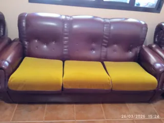 Sofá 3 plazas y dos sillones