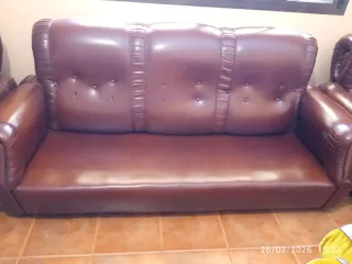 Sofá 3 plazas y dos sillones