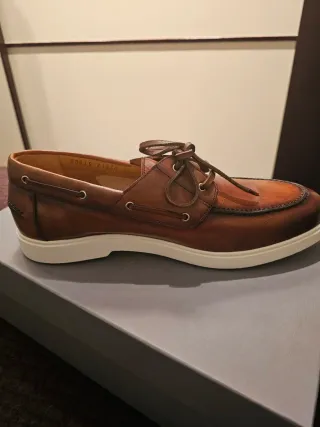 Zapatos Calce Marrones Hechos a Mano en España