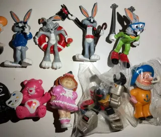 Figura PVC antigua Goma Serie animada regalo