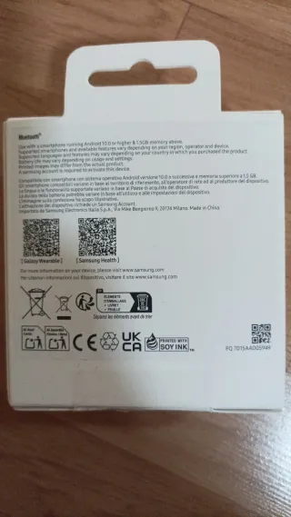 Samsung Galaxy Fit3 Pulsera Inteligente Negra