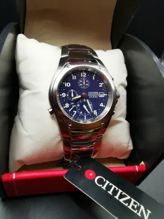 Citizen Marinaut Chronograph Esfera Azul