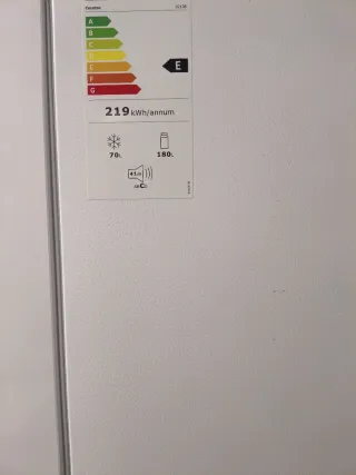 Nevera Combi Congelador Blanco