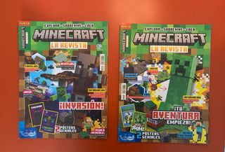 Revistas Minecraft nº1, nº2