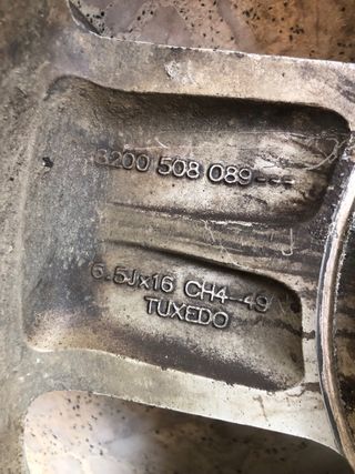 Juego 4 Llantas Renault