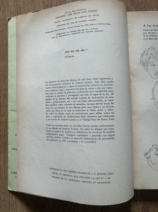 Dibujo de cabeza y manos - Andrew Loomis