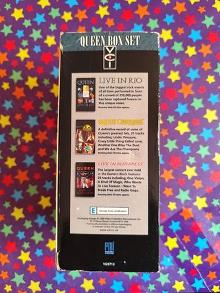 Queen Box Set VHS