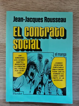 El contrato social el manga Rousseau
