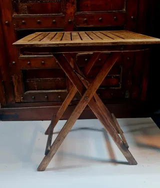 Mesa plegable vintage