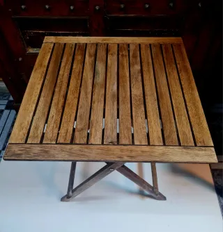 Mesa plegable vintage