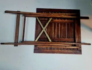 Mesa plegable vintage