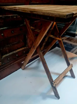 Mesa plegable vintage