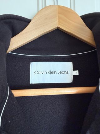 Sudadera Calvin Klein Jeans cremallera