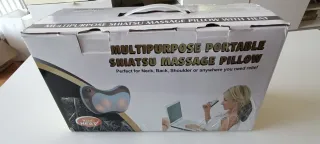 Cojín eléctrico de masaje shiatsu con CALOR