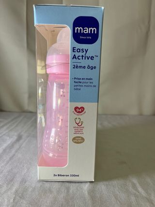 Pack 2 Biberones MAM Easy Active 6+ Meses