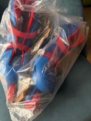 Patines en línea azules para niños