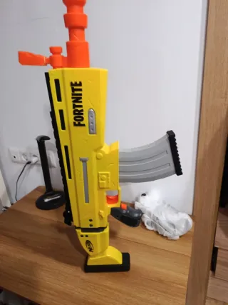 Pistola Nerf Fortnite con balas