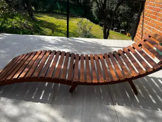 Tumbonas de madera