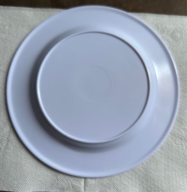 Posacenere in plastica con cucciolo