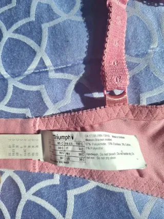 2 Sujetadores Triumph Talla 100B Encaje
